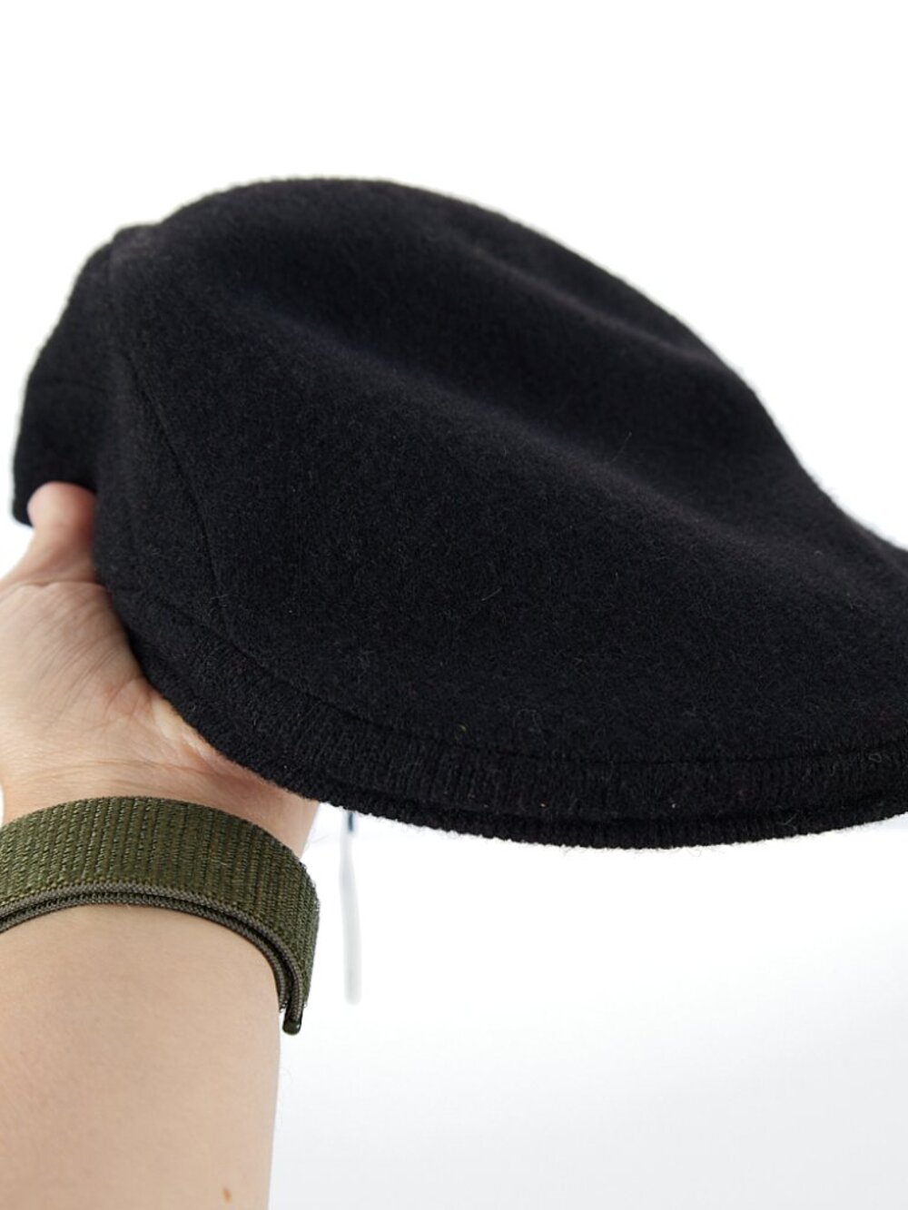 Kangol 507 Black Wool Hat Size Medium NWT